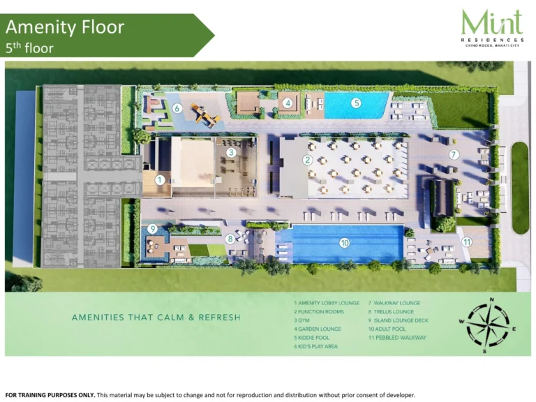 Mint Residences　間取り図