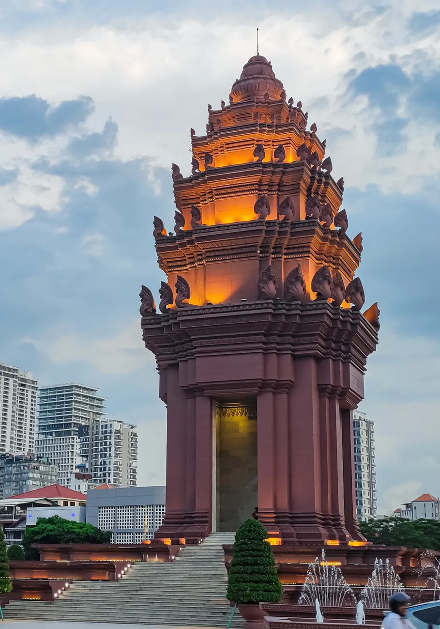 カンボジアの象徴的な建物
