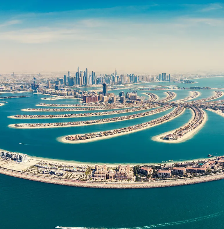 ドバイの街並み1