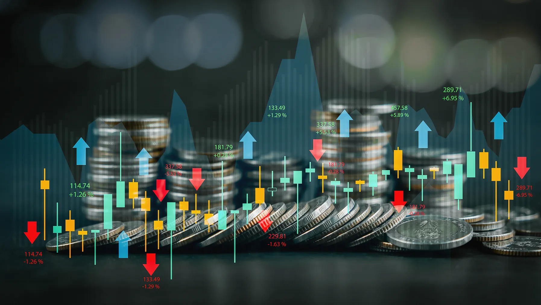 ドバイの豪華な街並み