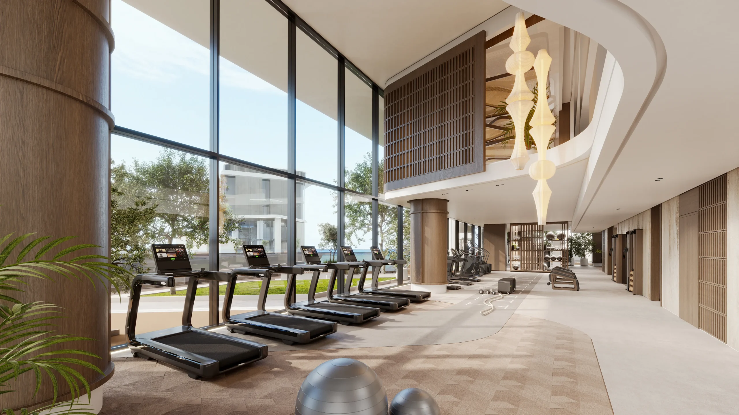 Costa Mare ジムの風景