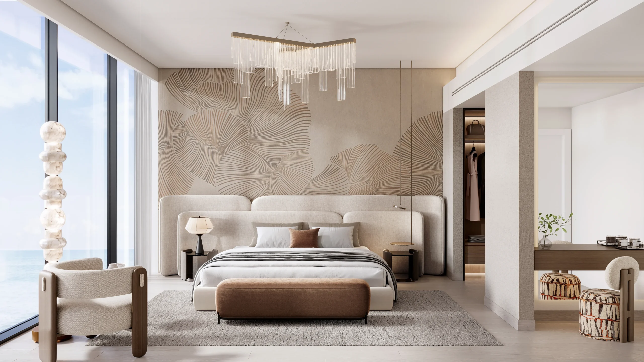 Costa Mare ベッドルームの内装