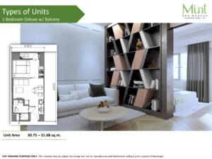 Mint Residences　間取り図