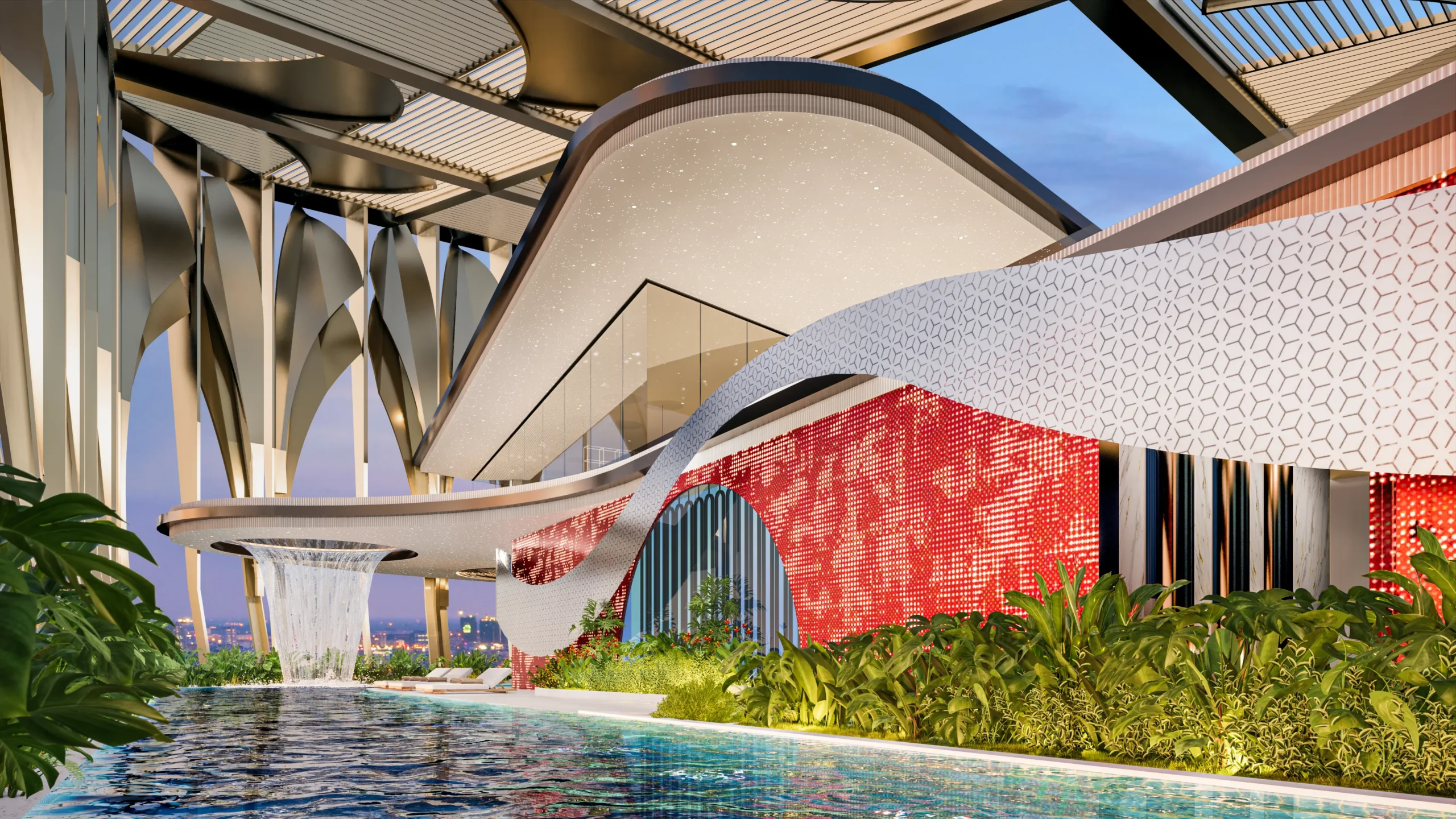 タイム・スクエア7　プール