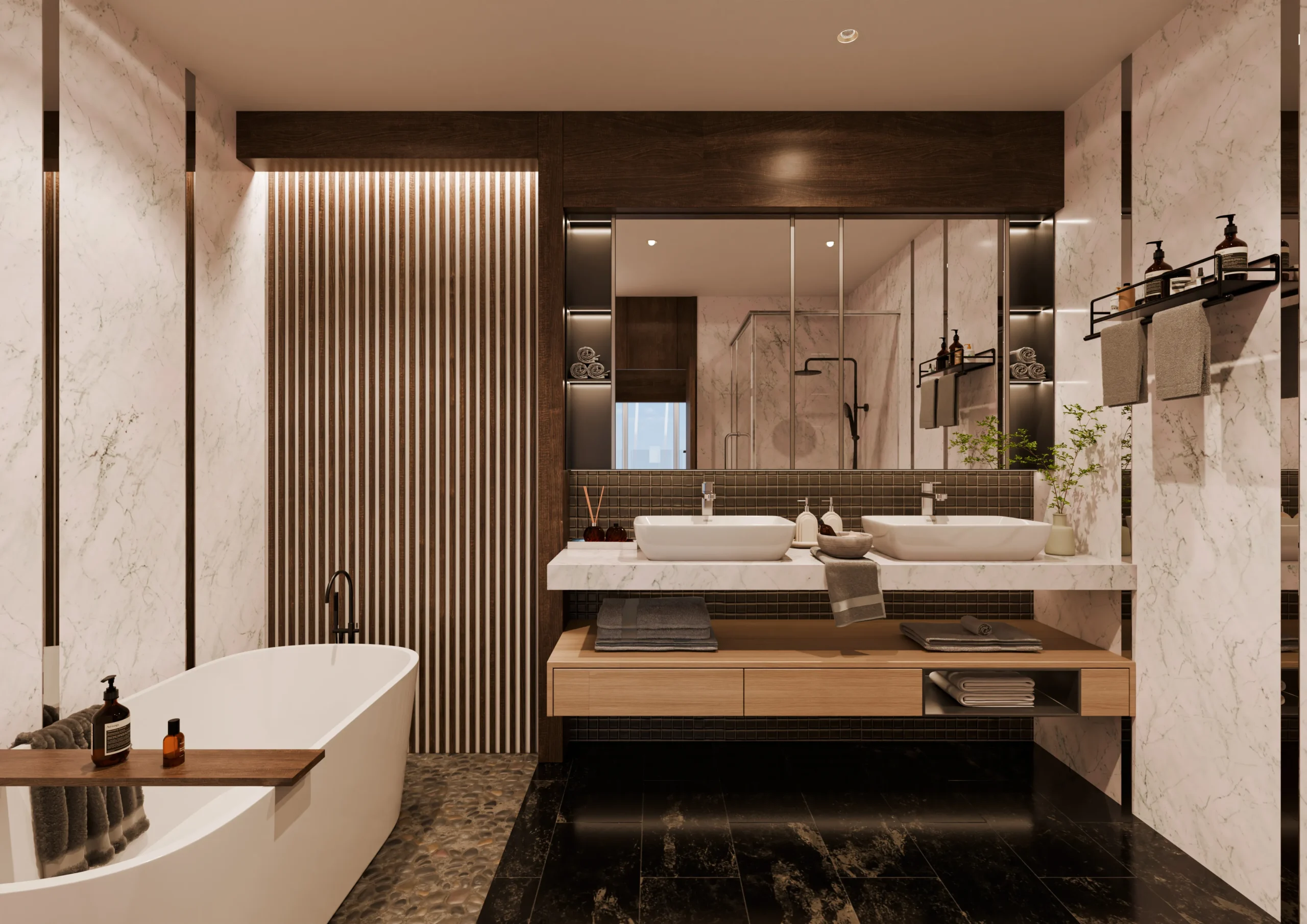 G.A.T.O TOWER　バスルーム内装