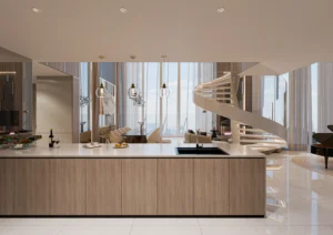 G.A.T.O TOWER　キッチンの内装