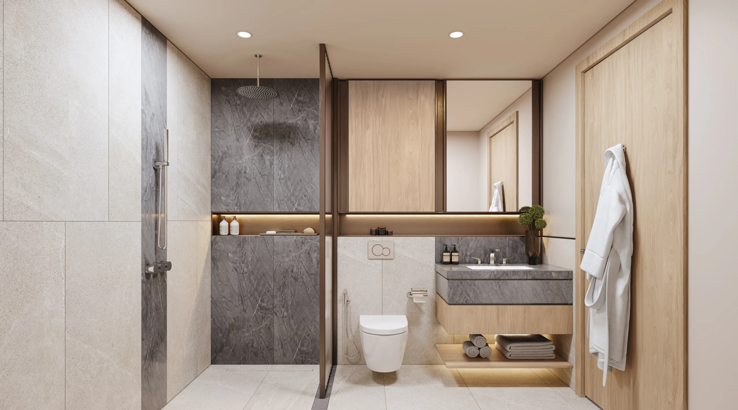 Mercer House　内装　バスルーム