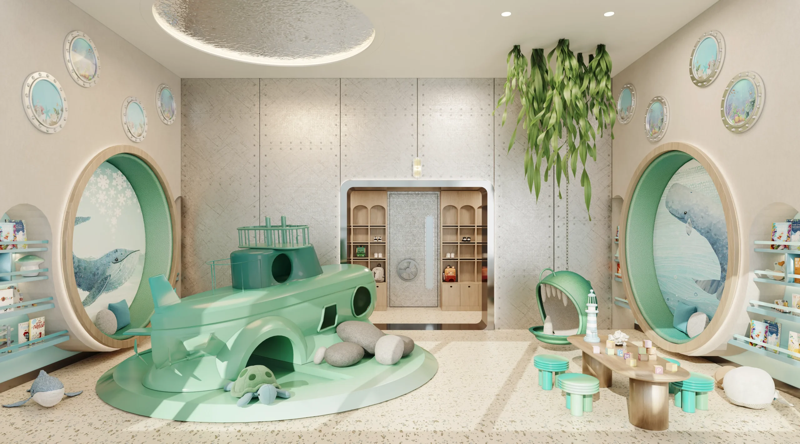 Mercer House　内装　キッズルーム