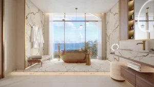 Ocean House バスルームの内装