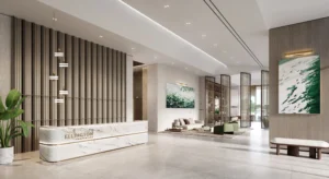 Riverton House ロビー内装