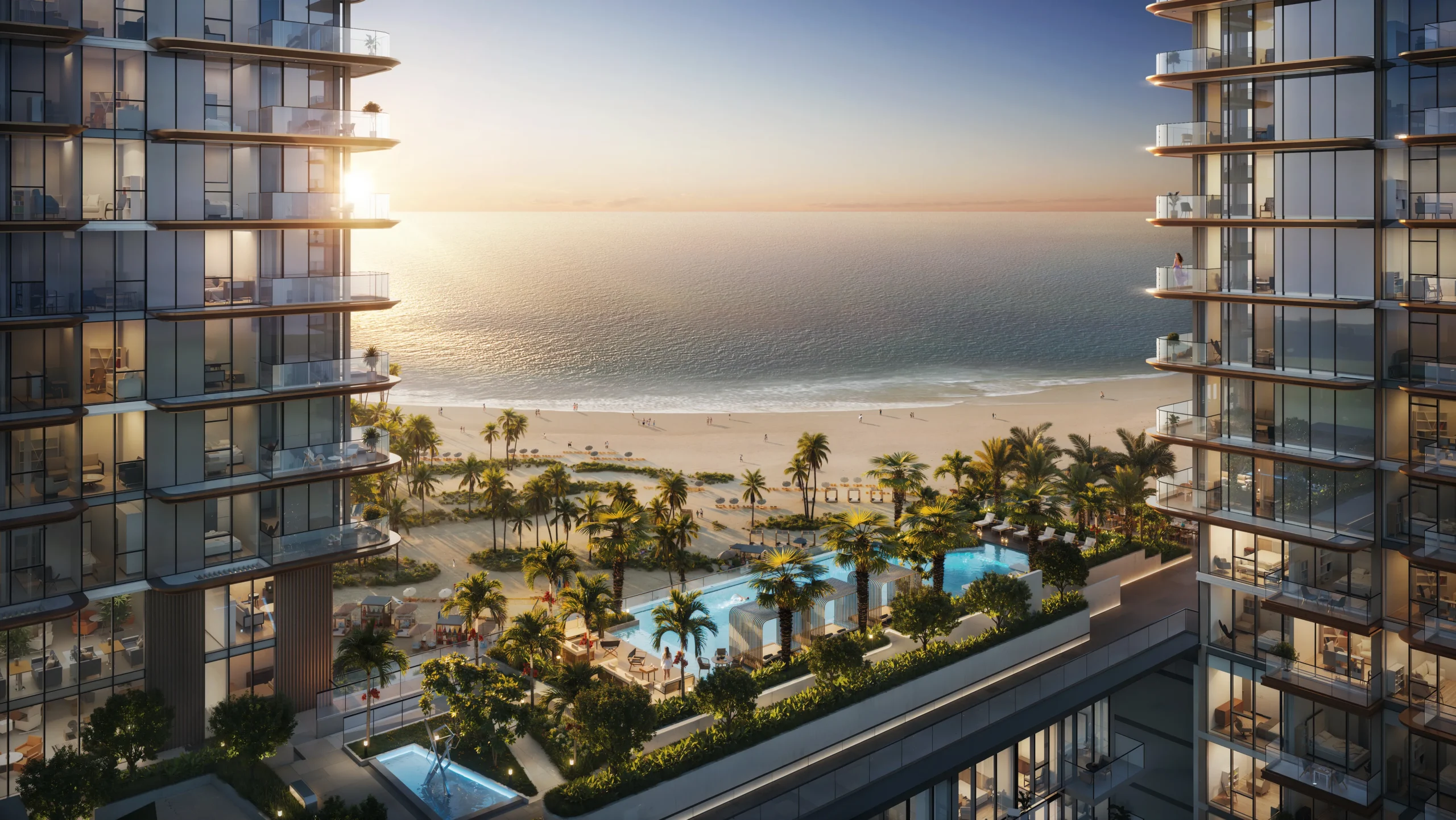 Soto Grande ビーチの風景