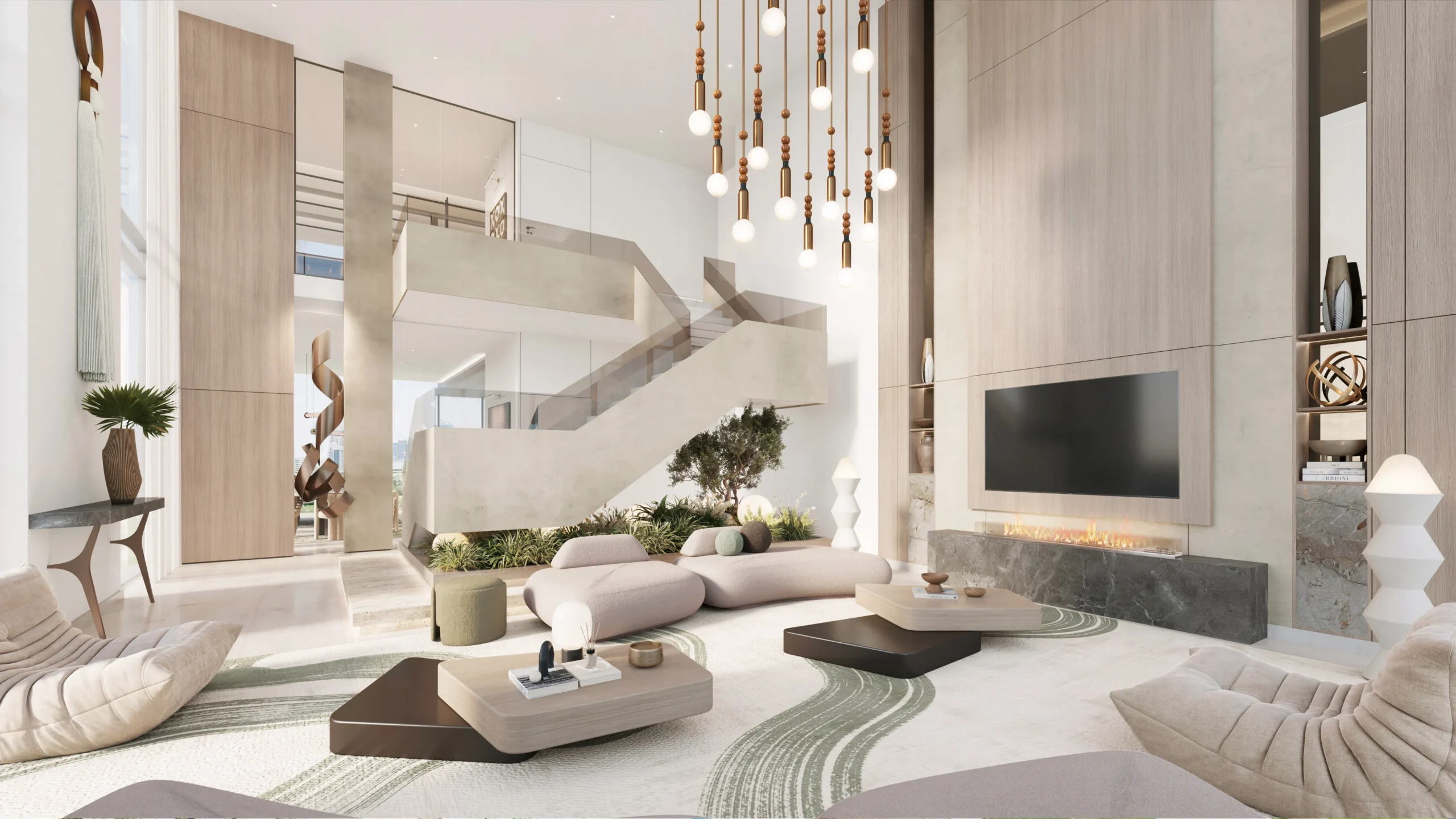 Soto Grande ラウンジの内装