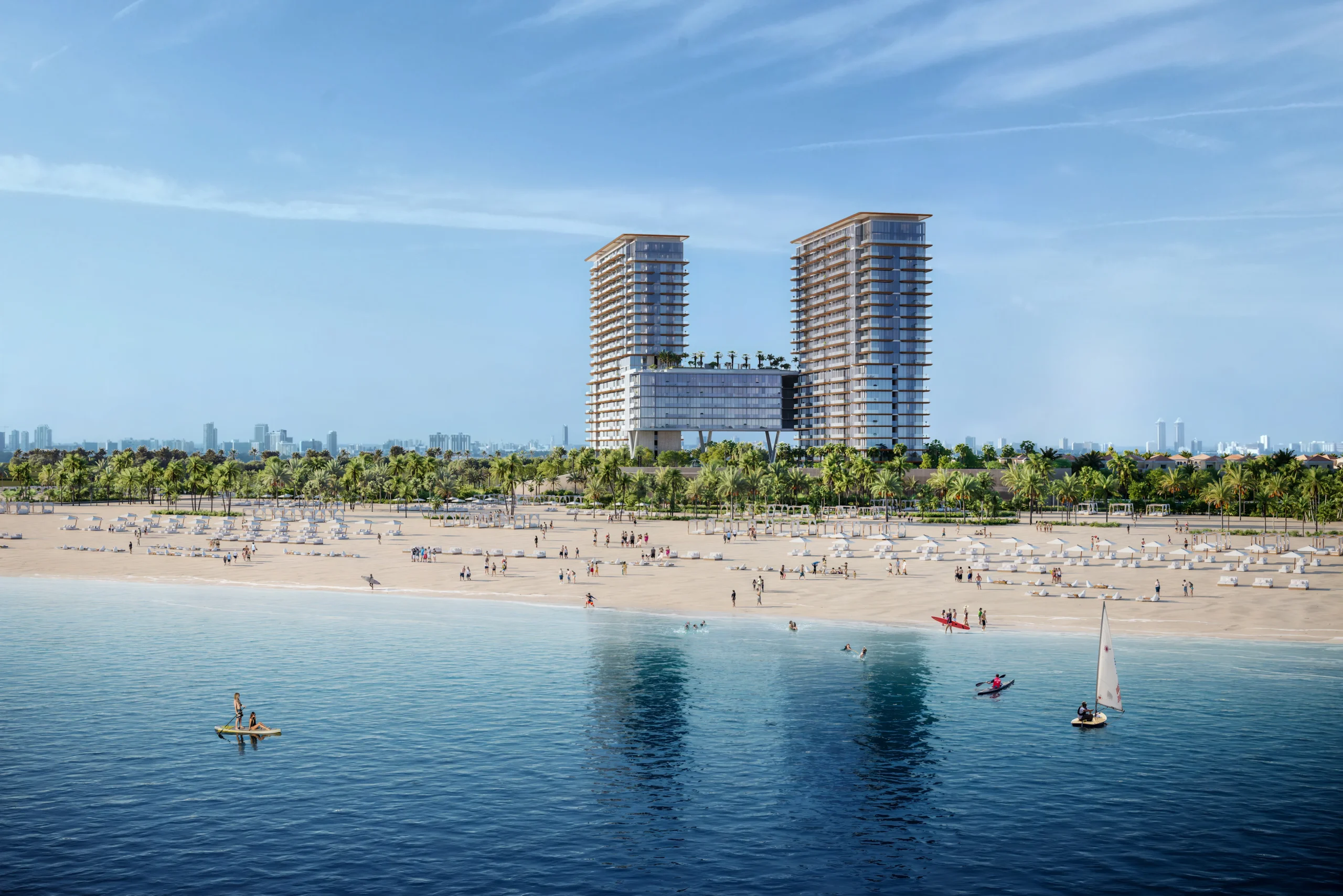 Soto Grande ビーチの風景