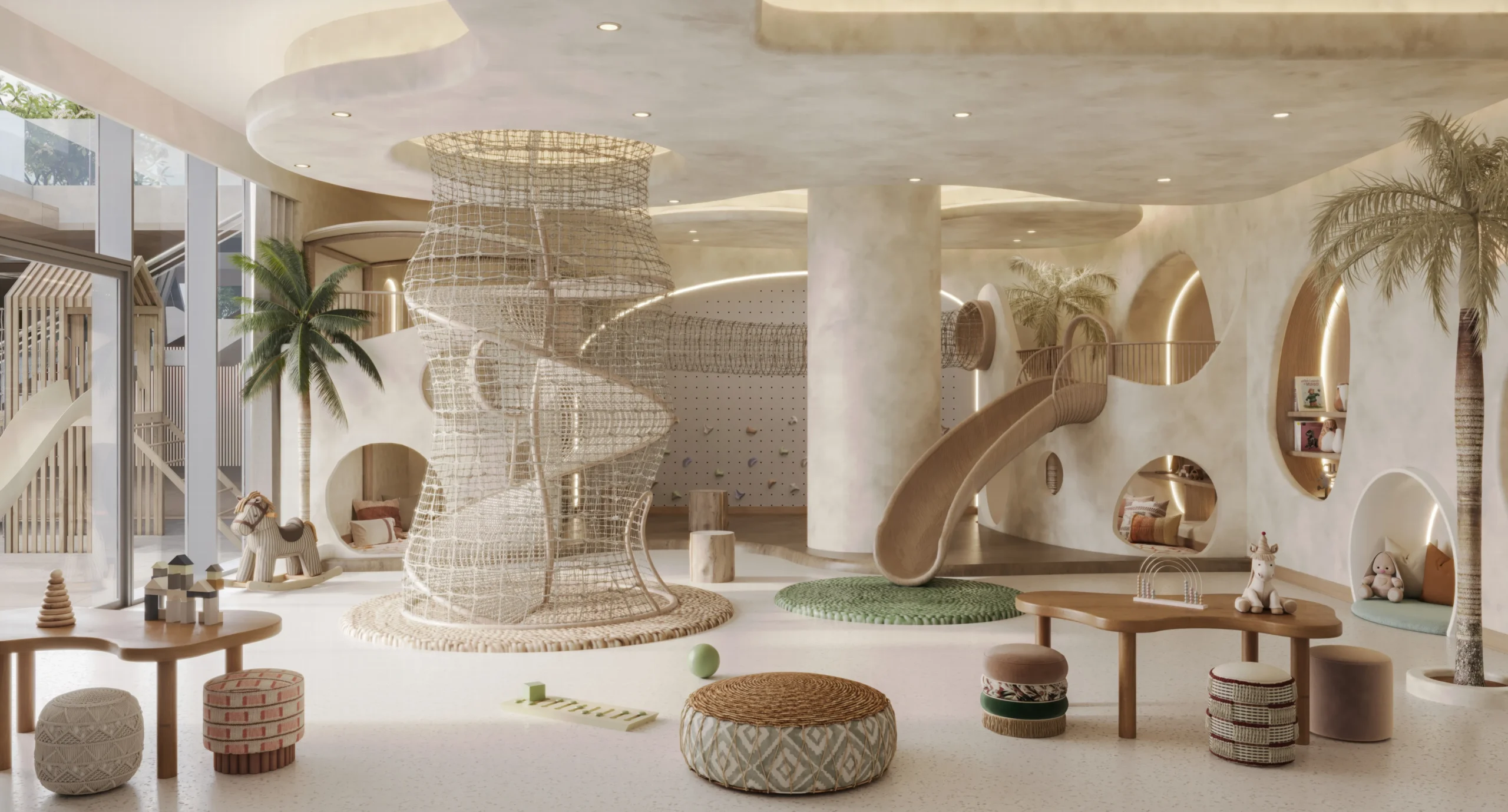 Soto Grande キッズルームの内装