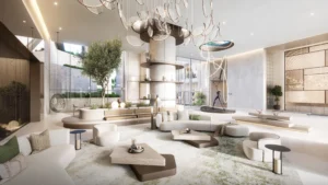 Soto Grande ロビーの内装