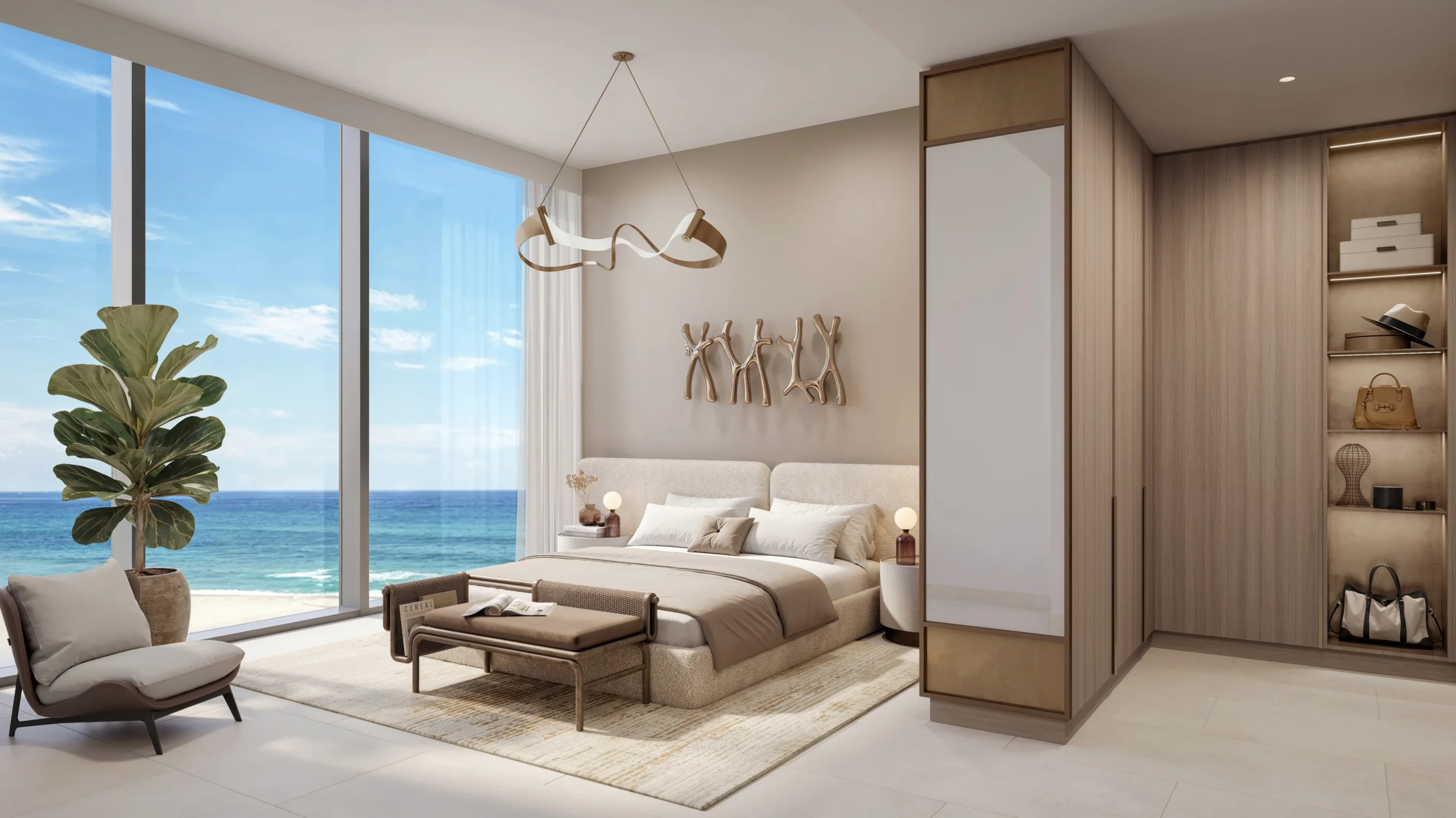 Soto Grande ベッドルームの内装