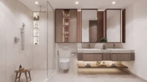 The Hillgate バスルームの内装