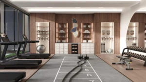 The Hillgate ジムの内装