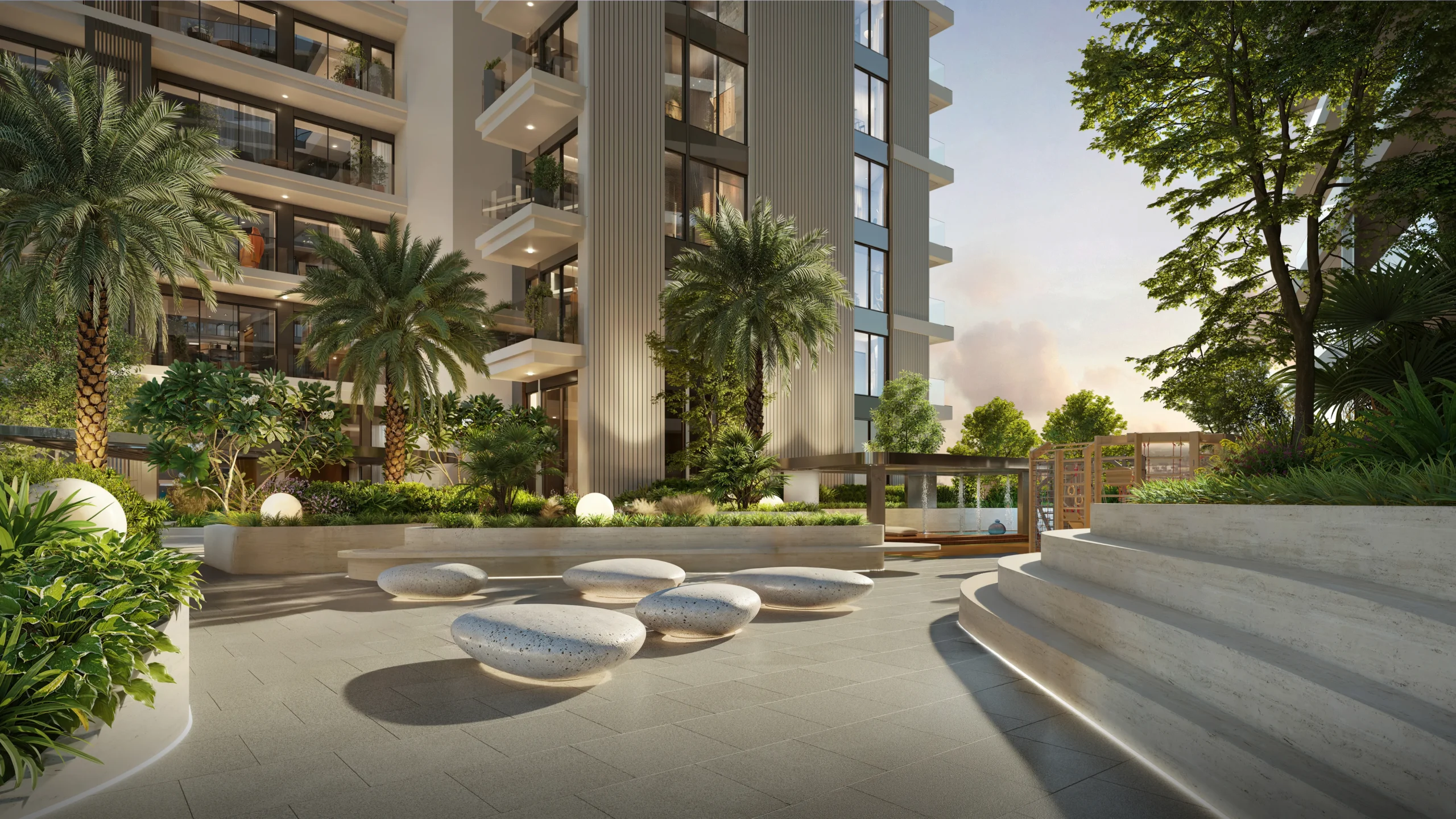 The Hillgate ガーデンの様子