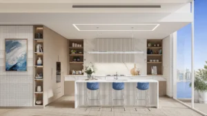 The Quayside キッチンの内装