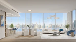 The Quayside リビングの内装