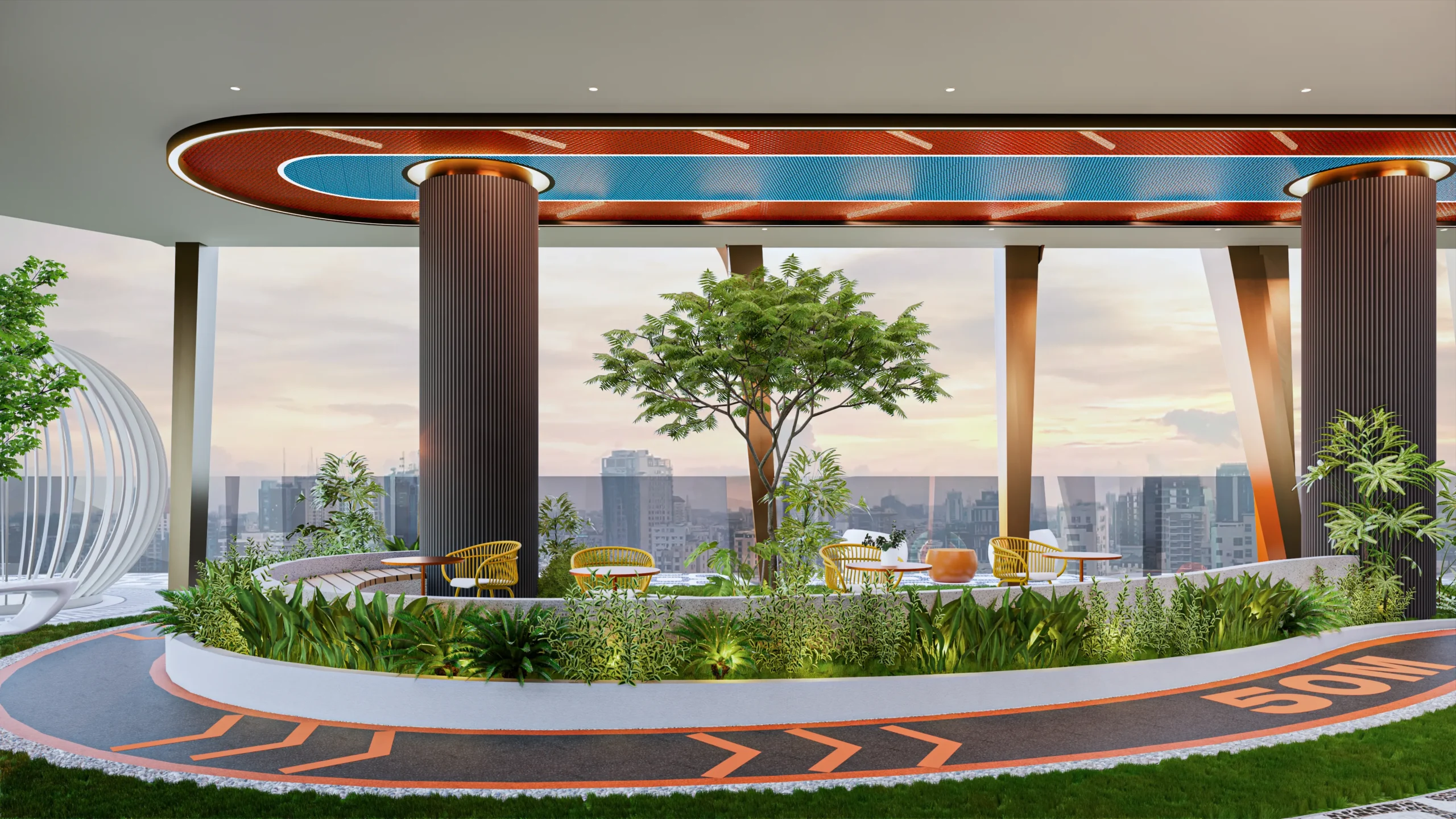 タイム・スクエア7 内装