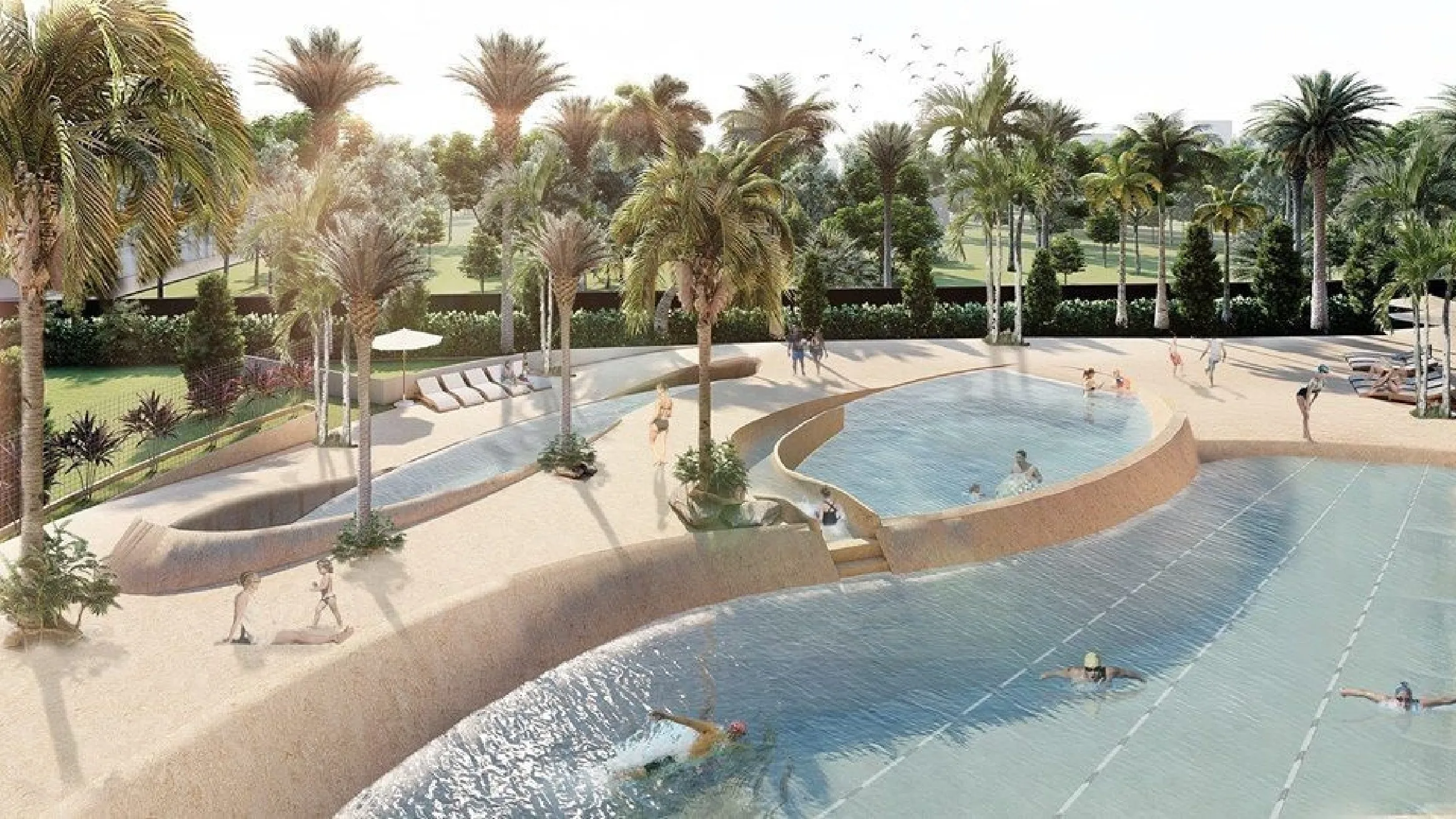 URBAN VILLAGE Phase2 プール