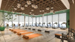 TIME SQUARE 5 st.306 ジムの内装