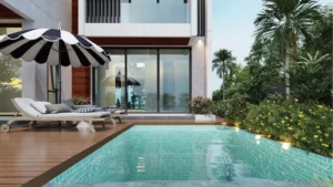 KATHARENA LUXURY HOLIDAY VILLA プール