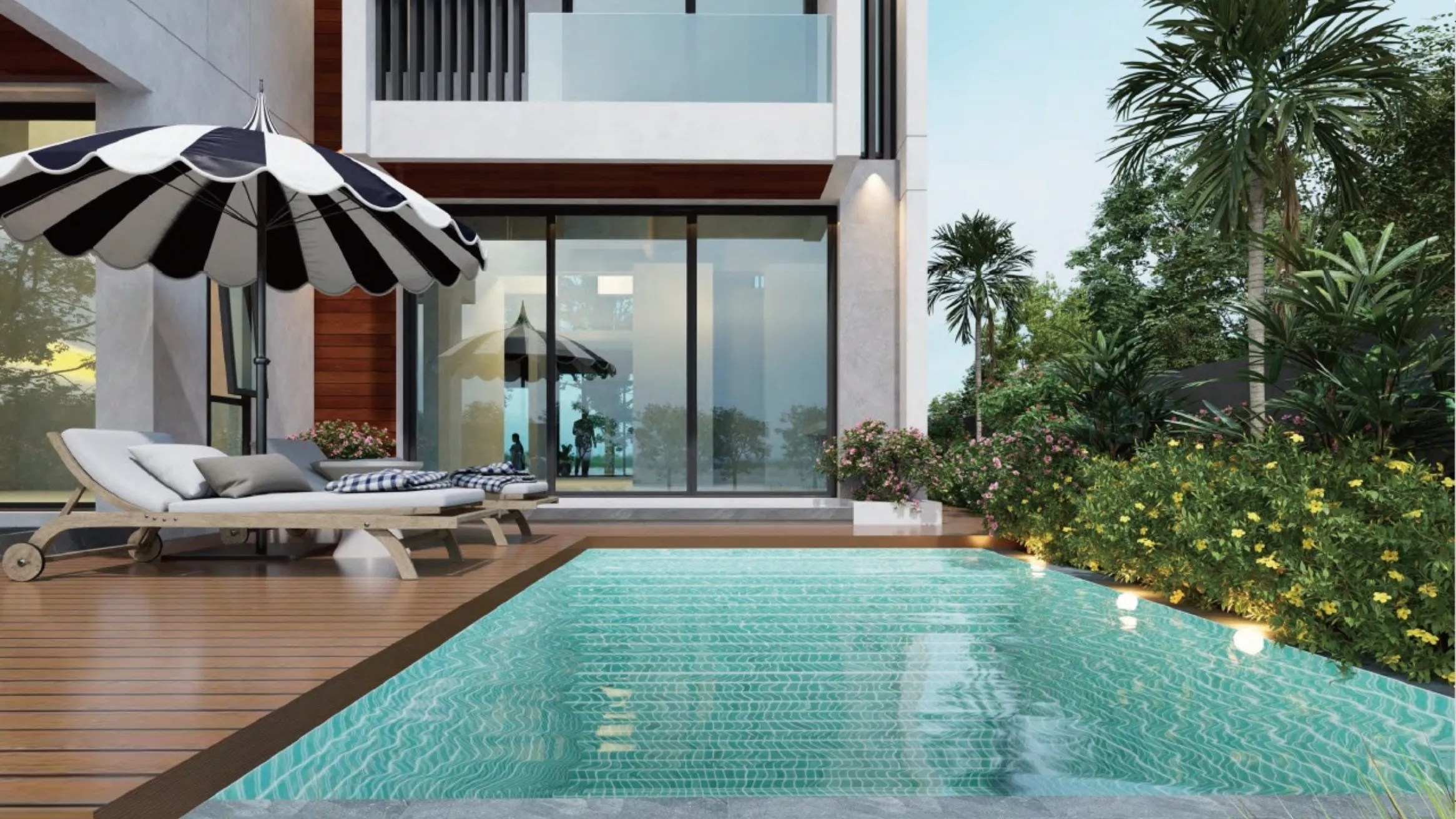 KATHARENA LUXURY HOLIDAY VILLA プール