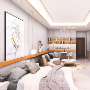 Wealth Mansion スタジオルームAの内装