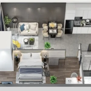 Le Conde Bkk1 間取り