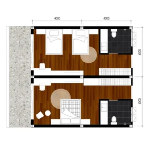 ASIA REST STOPS 間取り図