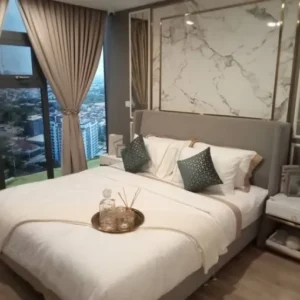 The Flora Suites スタジオルームの内装