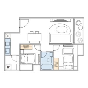 URBAN VILLAGE Phase2 間取り