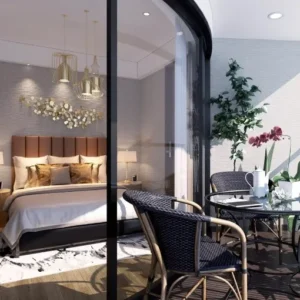 LA VISTA ONE CONDO 2ベッドルームの内装