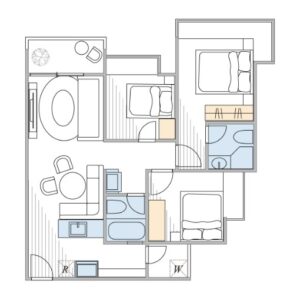 URBAN VILLAGE Phase2 間取り