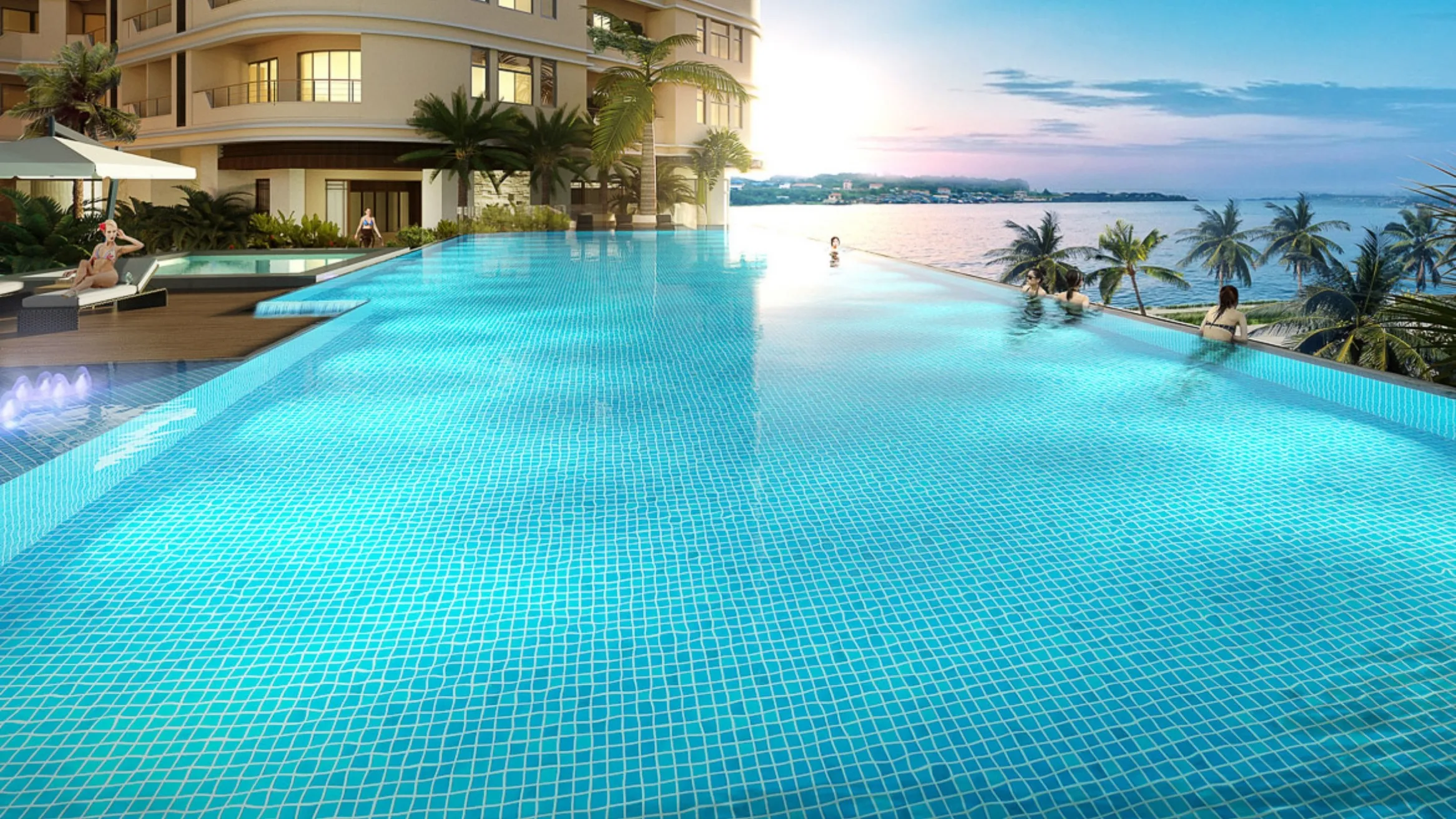 LA VISTA ONE CONDO プール