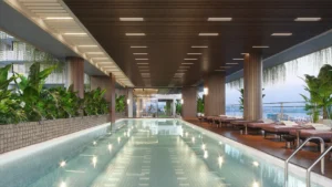 Le Conde Bkk1 プールの内装