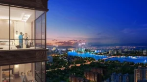 URBAN VILLAGE Phase2からの景色