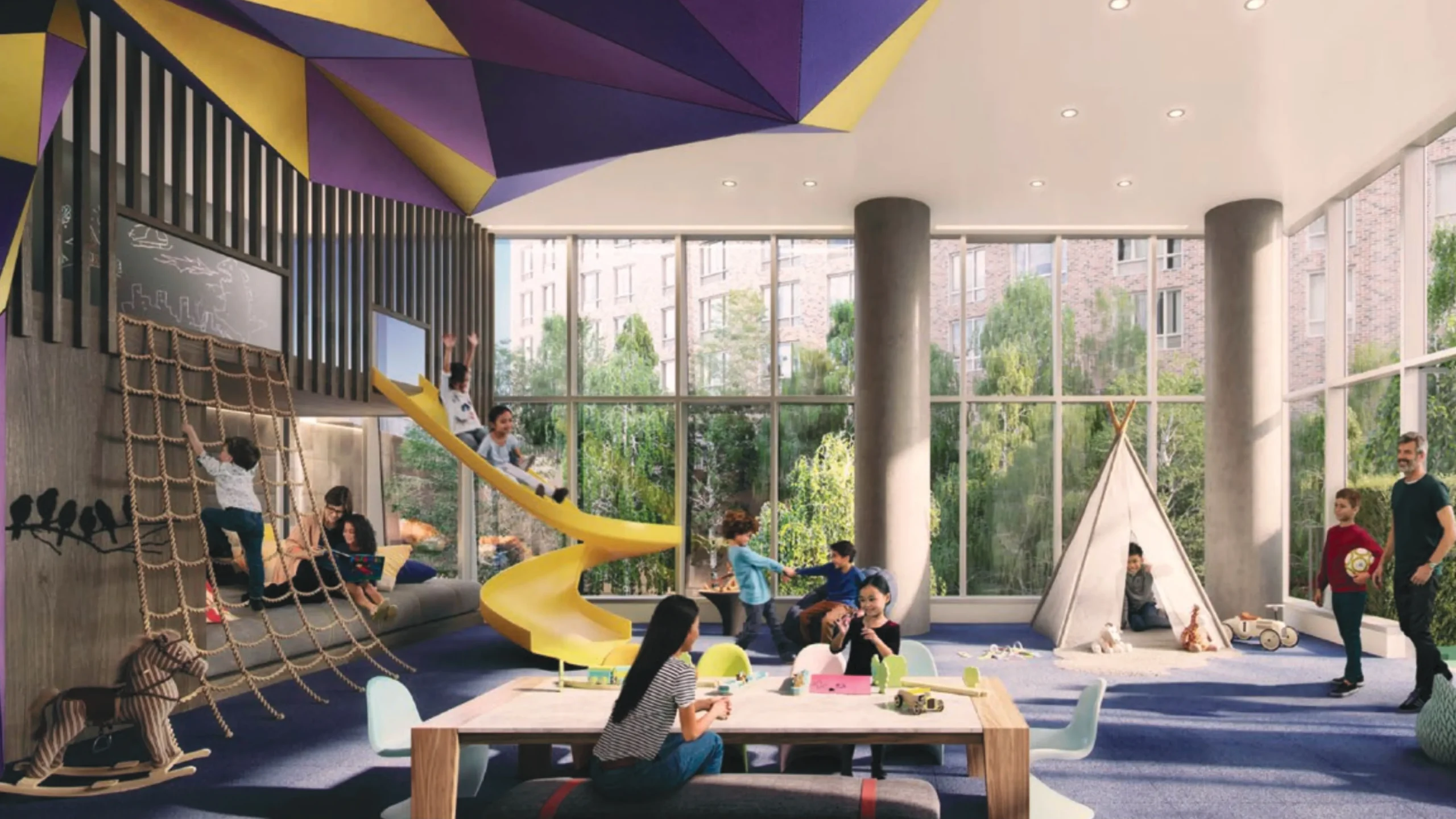 Wealth Mansion キッズルームの内装