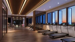 LA VISTA ONE CONDO ジム内装