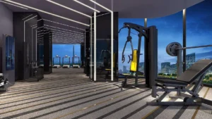 VUE ASTON ジムの内装