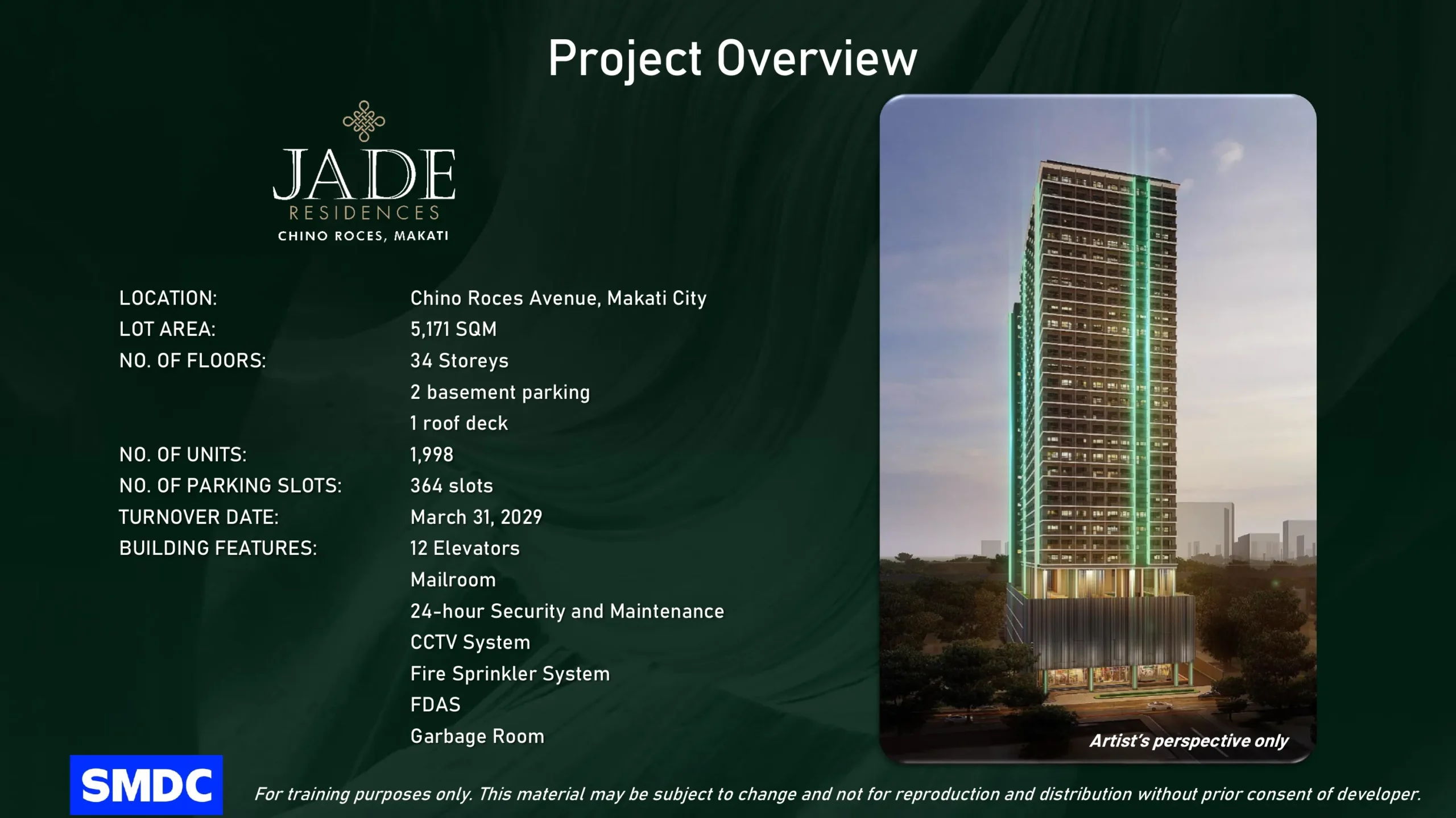 Jade Residences 外観