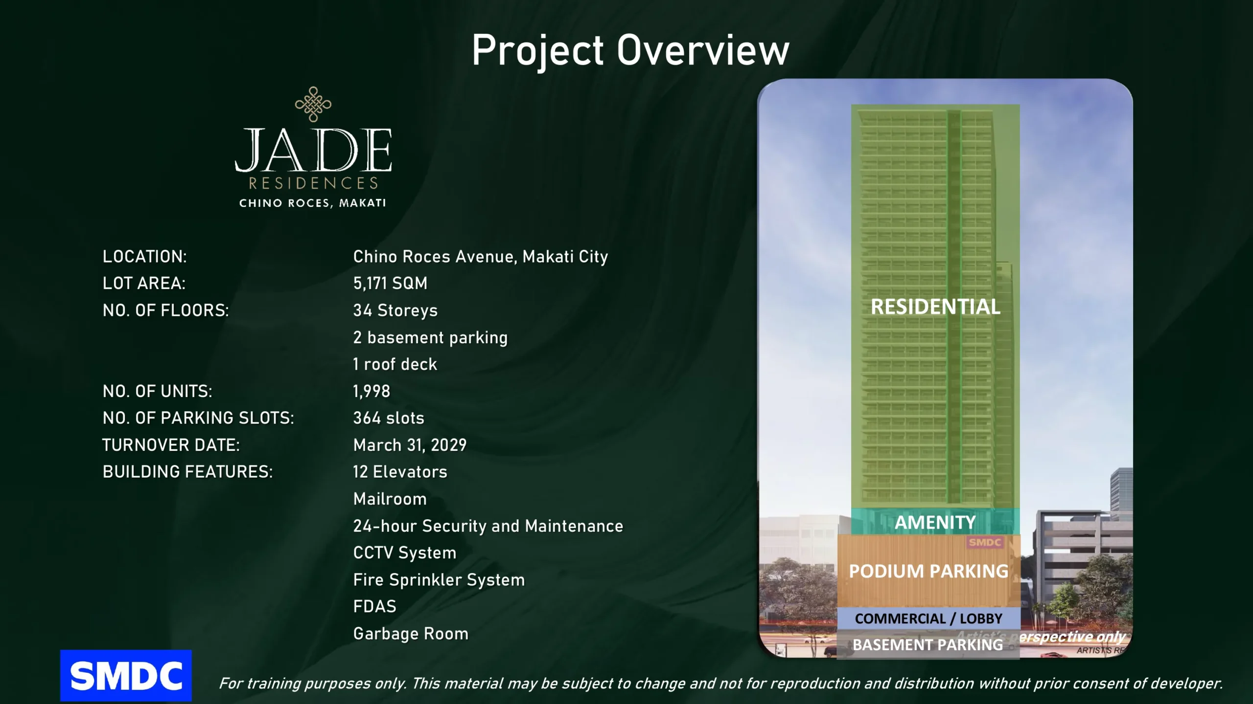 Jade Residences 外観