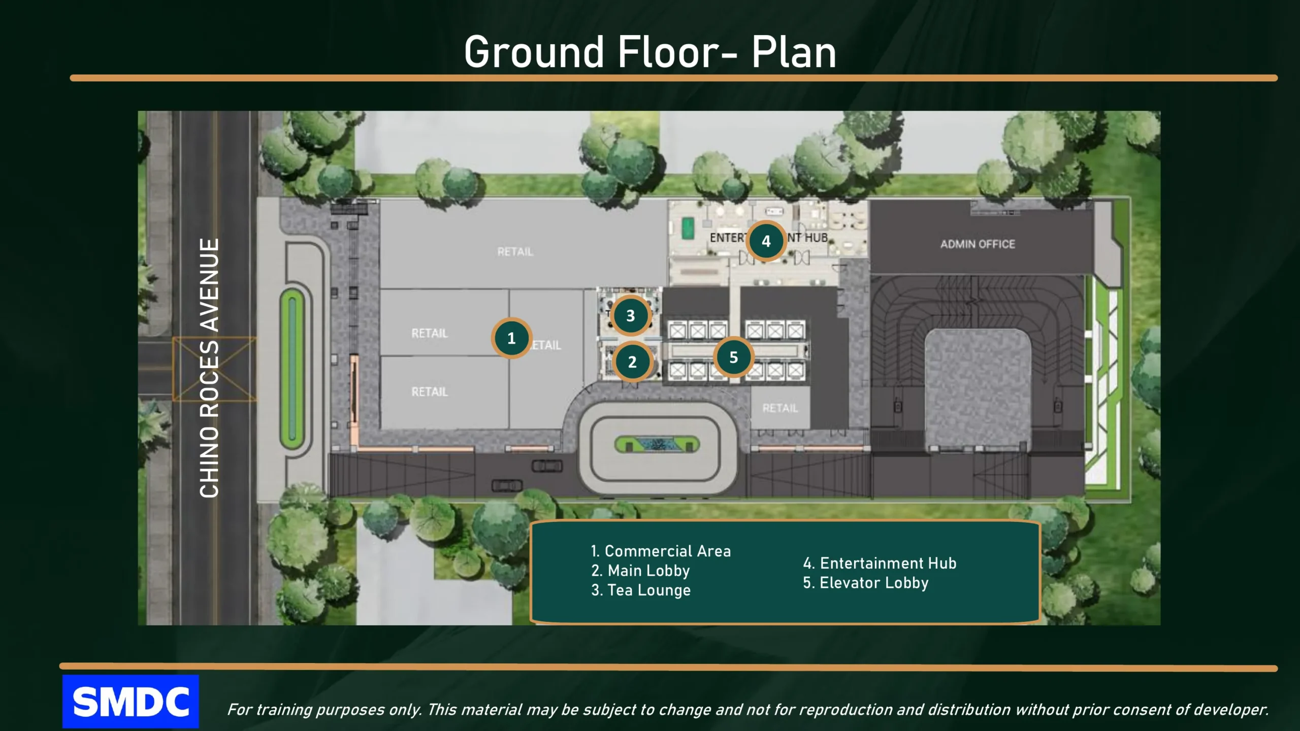 Jade Residences マップ
