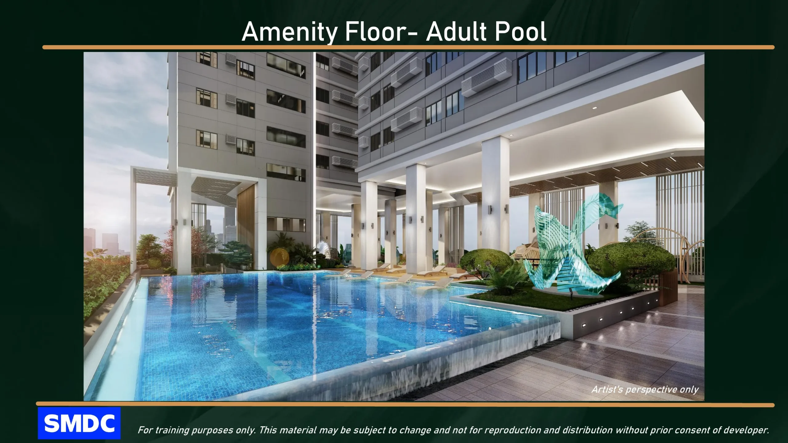 Jade Residences プール