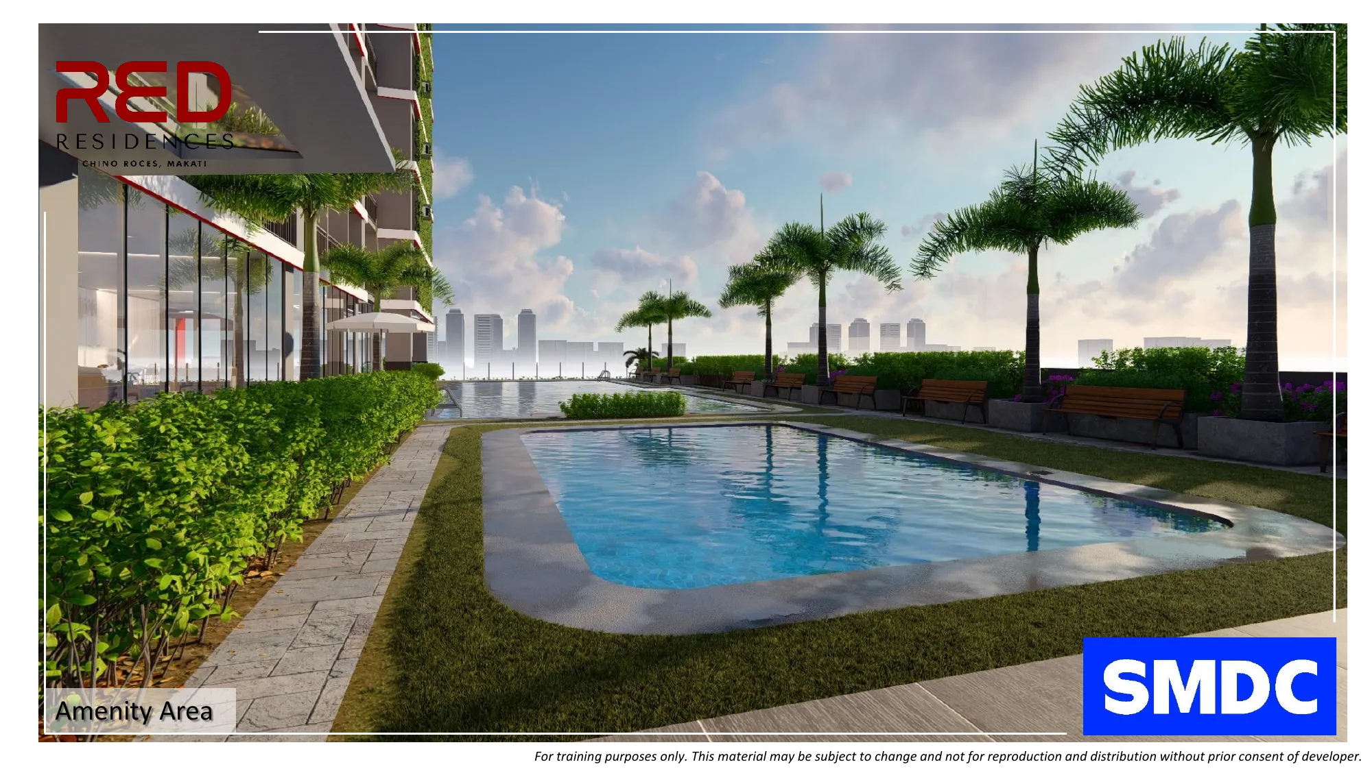 Red Residences プール