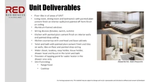 Red Residences 内装